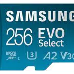 Samsung EVO Select microSD-Karte 256 GB mit SD-Adapter - Speicherkarte für Smartphone und Tablet, UHS-I U3, Full HD, 130 MB/s Lesegeschwindigkeit