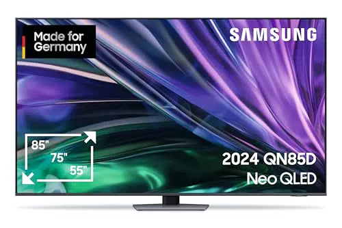 Samsung Neo QLED 4K QN85D Fernseher mit Neural Quantum AI Prozessor und Dolby Atmos