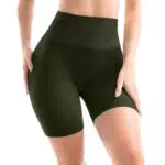 Sanpetix Radlerhose Damen - Kurze blickdichte Leggings für Outdoor-Aktivitäten