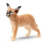 SCHLEICH Wild Life Karakal Junges 14868 - Detailgetreue Tierfiguren für Kinder