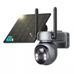 SEHMUA 4G LTE Überwachungskamera Solar Outdoor mit SIM, 2K HD, PTZ, IP66