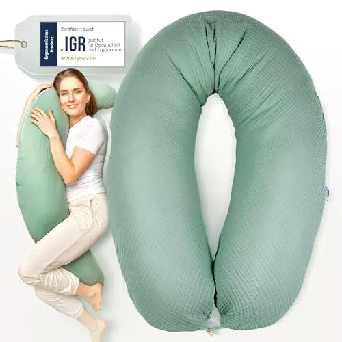 Sei Design Stillkissen ergonomisch für Erwachsene | Schwangerschaftskissen