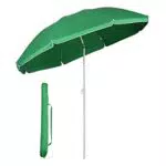 Sekey Sonnenschirm 160 cm mit Schutzhülle für Balkon, Garten und Terrasse