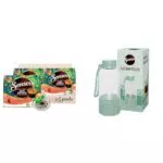 Senseo Premium Kaffeepads, inklusive Cold Brew Bottle, 80 Stück