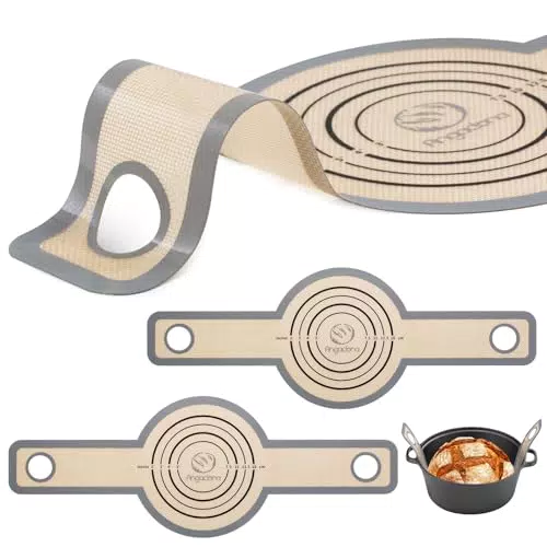 Silikon-Backmatte für Dutch Oven - Antihaft und leicht zu reinigen