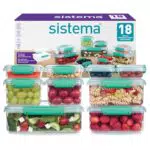 KLIP IT Frischhaltedosen – Luftdicht und stapelbar, BPA-frei, mit Deckel