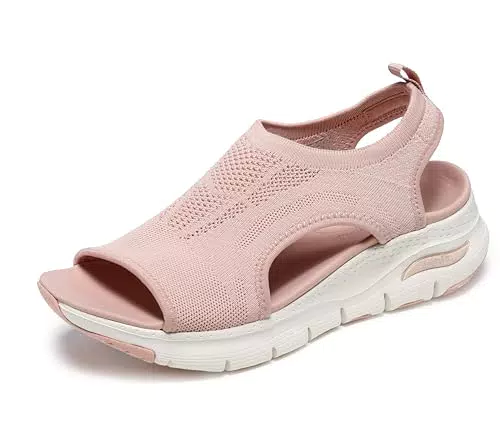 Skechers Damen Arch FIT City Catch Sandalen für optimalen Komfort