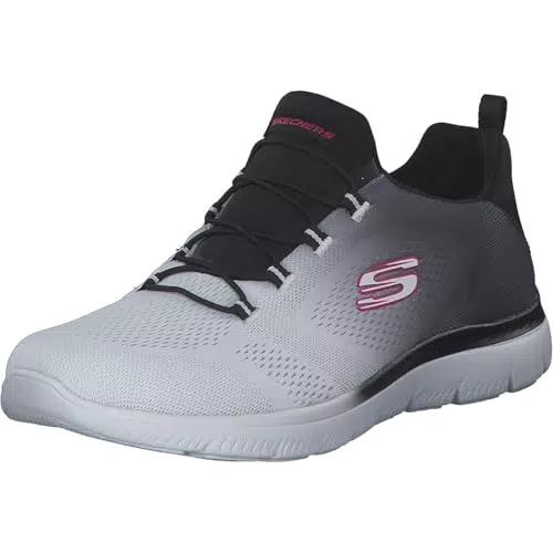 Skechers Damen Summits Bright Charmer Sneaker – Bequeme Sportchuhe für jeden Anlass