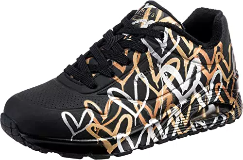 Skechers UNO-METALLIC Love Damen Sneakers - Bequeme und stilvolle Schuhe