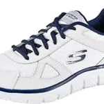 Skechers Herren Track Scloric Sneaker aus Leder und Mesh