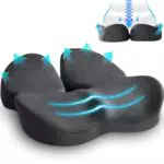 SKYNY Ergonomisches Sitzkissen aus Memory-Schaum für Bürostuhl und Autositz