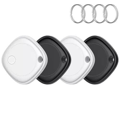 Apple Smart Tracker Tag – Bluetooth Schlüssel Finder, IP67 wasserdicht, austauschbarer Akku