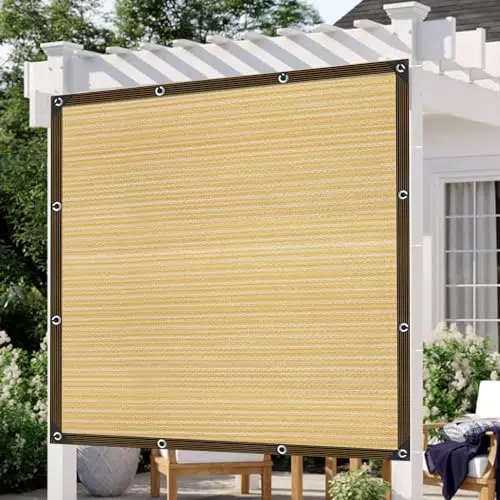 Sonnensegel Garten Schattennetz - Outdoor Sonnenschutz für Balkon und Terrasse