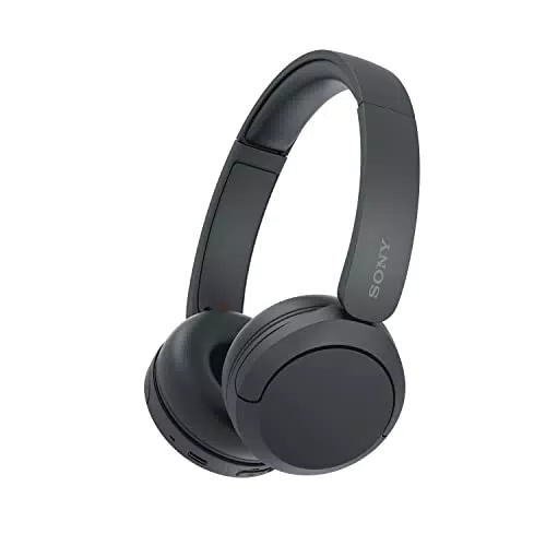 Sony WH-CH520 Kabellose Bluetooth-Kopfhörer - bis zu 50 Stunden Akkulaufzeit mit Schnellladefunktion