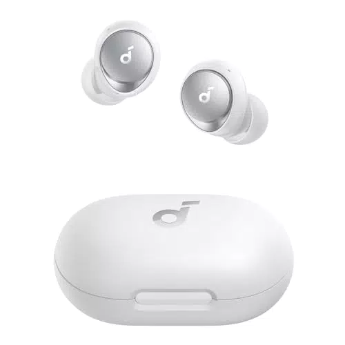 soundcore by Anker Space A40, Automatische Geräuschunterdrückung bis 98%