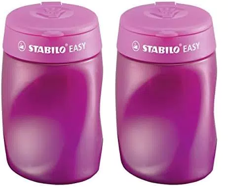 STABILO Ergonomischer Dosen-Spitzer EASYsharpener 3 in 1 für Rechtshänder