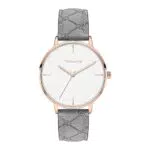 Tamaris Damen Analog Quarz Uhr mit Leder Armband TT-0004-LQ