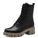 Tamaris Damen Stiefelette bequem - Modell: BLACK COMBINED