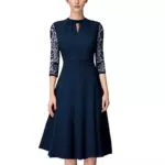 TANTOMI Cocktailkleid Damen – Elegantes Spitzenkleid für Hochzeiten und Abendveranstaltungen