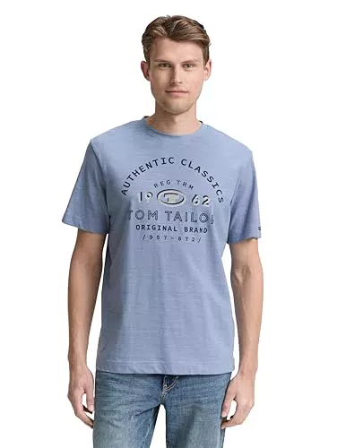TOM TAILOR Denim Piqué Poloshirt aus Baumwolle – Stilvoll und Bequem