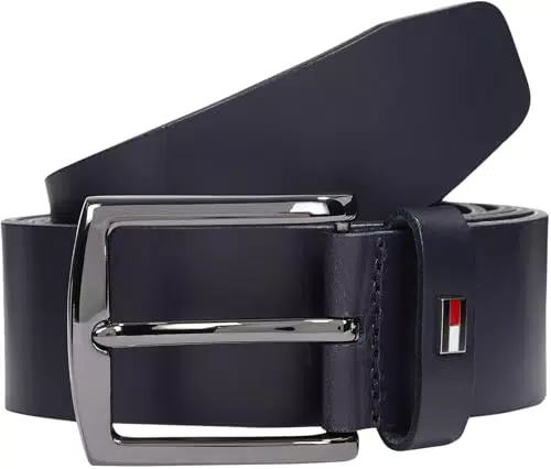 Tommy Hilfiger Gürtel Denton 3,5 cm Ledergürtel für Herren