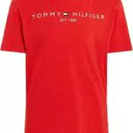 Tommy Hilfiger Unisex Kinder T-Shirt Kurzarm Essential Rundhalsausschnitt