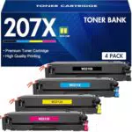 HP Toner Bank 207X 207A Tonerkartusche für Laserjet Pro MFP M283fdw M255dw