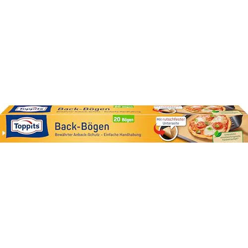Toppits Backpapier mit rutschfester Unterseite, FSC-zertifiziert