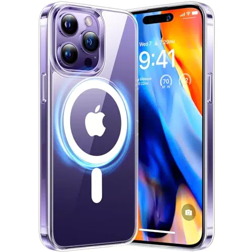 TORRAS iPhone 14 Pro Hülle für MagSafe – Stoßfest und Kratzfest Schutzhülle
