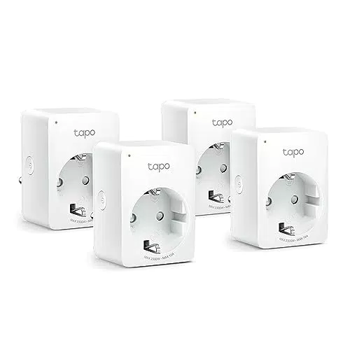 Tapo P100 WLAN Smart Steckdose – Alexa & Google Home kompatibel, Sprachsteuerung