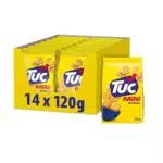 Tuc Mini Classic Snack-Cracker mit authentischem Geschmack und kalorienarm