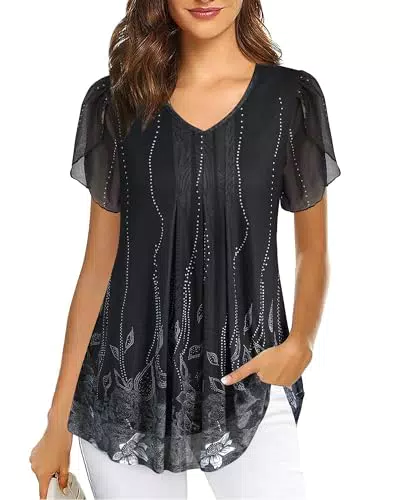 Elegante Longbluse für Damen - Leichte und luftige Tunika für Sommerfestlichkeiten