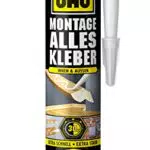 Uhu Montagekleber - Hochfester Alleskleber für vielfältige Anwendungen
