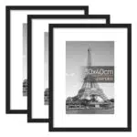 Upsimples Bilderrahmen 30x40 cm - Rahmen für Fotos, Bilder und Poster