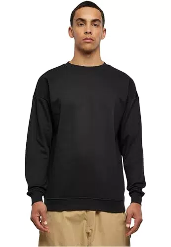 Urban Classics Herren Crewneck Sweatshirt, Grey, S EU