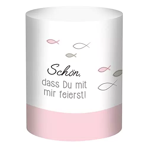 Ursus Mini Tischlichter Ambiente - Schön, dass Du mit mir feierst Design