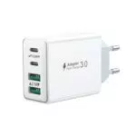 Anker USB C Ladegerät 4-Port Schnellladegerät Power Adapter für iPhone und iPad