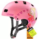 uvex kid 3 cc - robuster Fahrradhelm für Kinder- individuelle Größenanpassung - optimierte Belüftung - blue-white matt - 51-55 cm