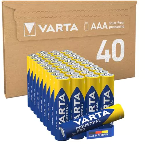 VARTA Industrial Pro Alkaline Batterien 1,5V - Umweltfreundliche Verpackung