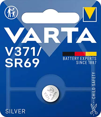 VARTA V76PX Knopfzelle 1,55V für elektronische Geräte - Made in Germany