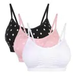 Vertvie Push-Up Yoga Sport-BH Top Set für Fitnesstraining ohne Bügel