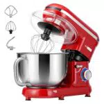 VIVOHOME Küchenmaschine 660 W mit 10 Geschwindigkeiten und kippbarem Kopf