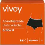 Vivoy Discreet absorbierende Unterwäsche High Waist M schwarz