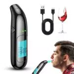VOHESEA Alkoholtester Professioneller Atemalkoholmessgerät mit LCD-Anzeige