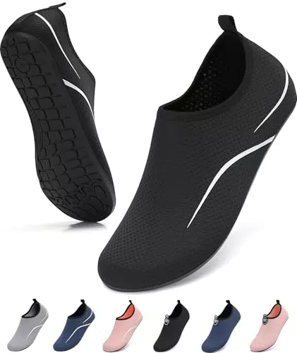 VOLHAL Wasserschuhe für Herren und Damen – Rutschfeste Badeschuhe für Wasseraktivitäten