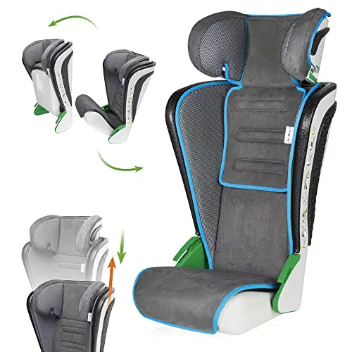 WALSER Noemi Auto Kindersitz, extra schmaler Reisekindersitz ECE R129