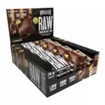Warrior Raw Protein Riegel Flapjack – zuckerarmer Mahlzeitenersatz für Energie und Muskelwachstum