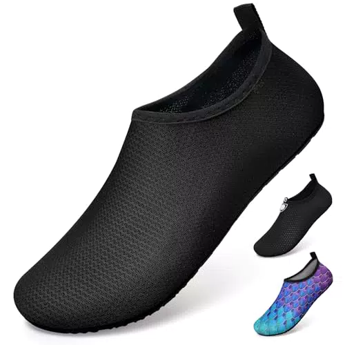 WateLves Wasserschuhe für Damen, Herren und Kinder – Schnelltrocknende Badeschuhe