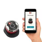 Weber iGrill Mini – Bluetooth Fleischthermometer mit Smartphone App und Magnethalterung