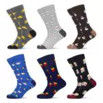 WeciBor Business Herrensocken aus gekämmter Baumwolle ohne Naht